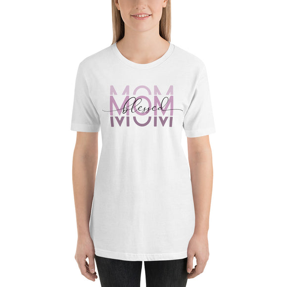 Blessed Mom Short-Sleeve Bella Canvas T-Shirt