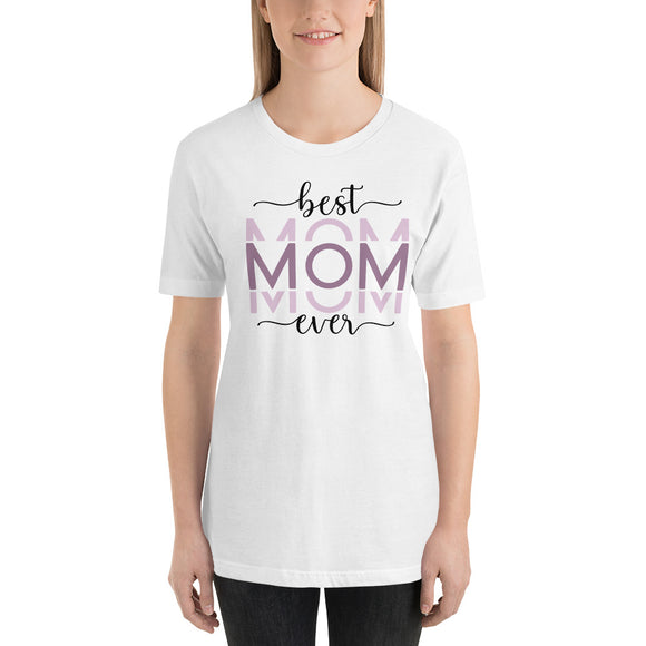 Best Mom Short-Sleeve Bella Canvas T-shirt
